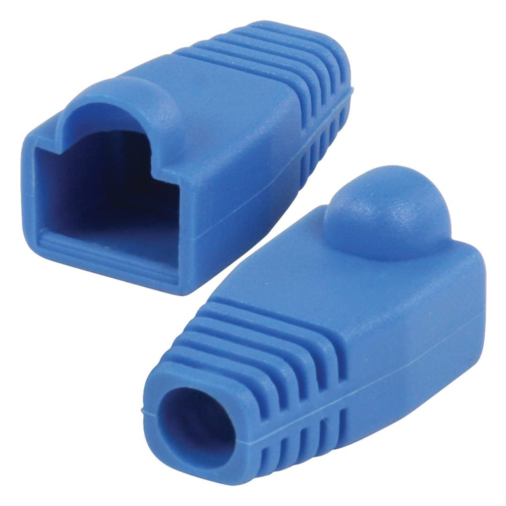 Blue RJ45 Cable End Cover