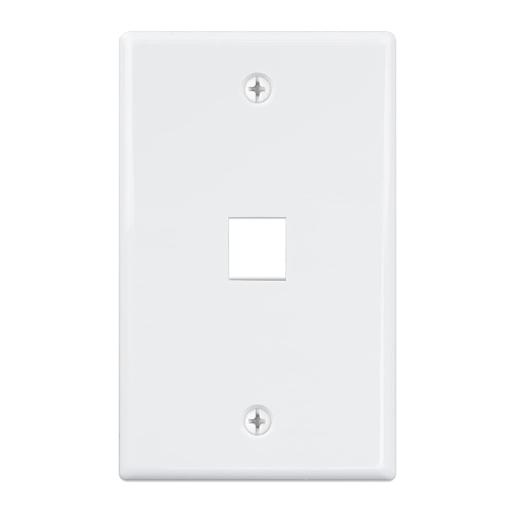 1 Port Wall Plate RJ45