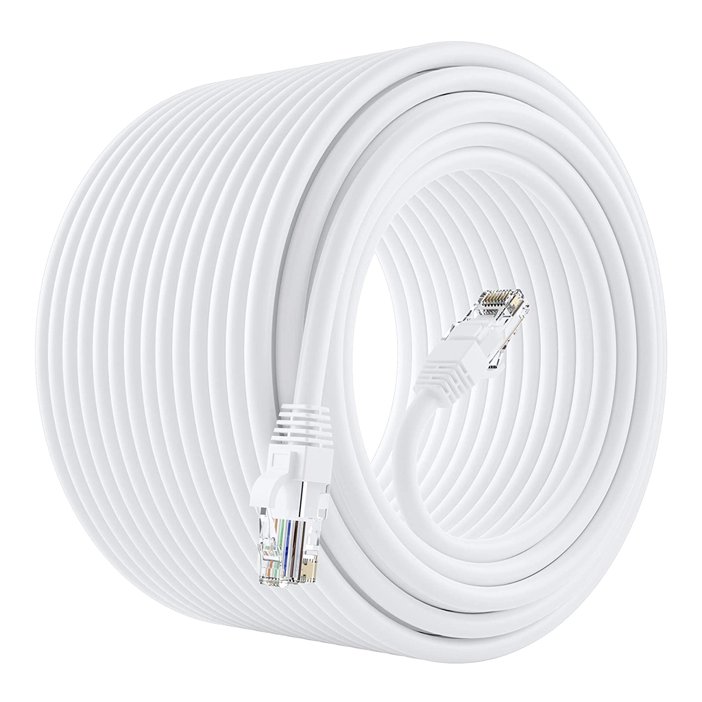 CAT5E 100ft White