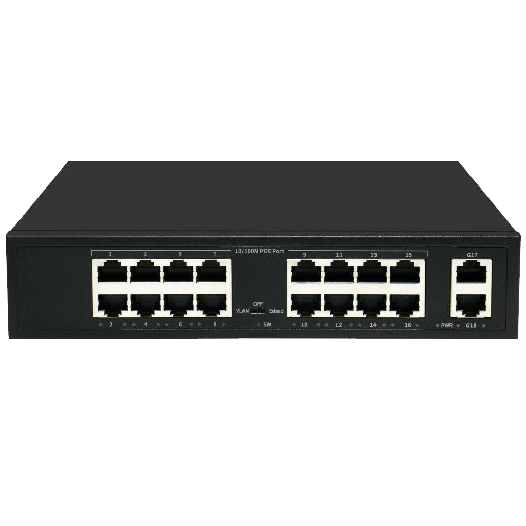 16 PORT 10/100/1000 POE SWITCH